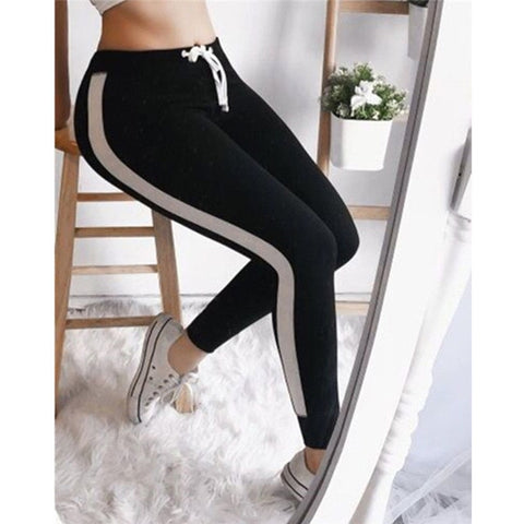 2019 New Women Workout Pants Skinny Slim Fitness Leggings Clothes High Waist Printing Cotton Leggings